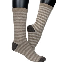 Tynde glatstrikkede strmper 88% uld