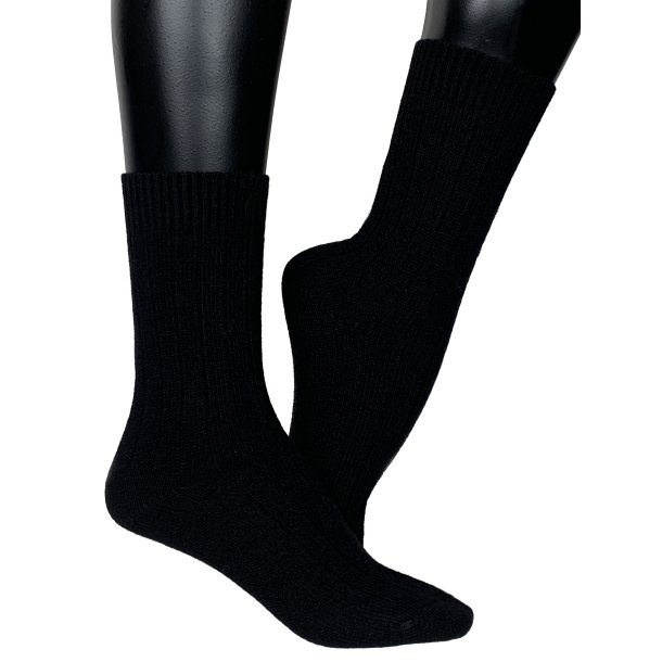 Cashmere sokker - Black