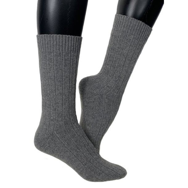 Cashmere sokker - Light grey