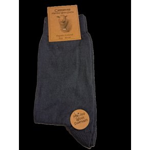 Tynde merinostrmper - bl