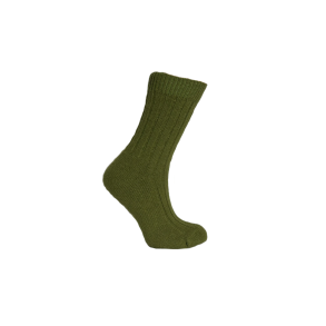 MERINOSTRMPER MED FROTT - 70% MERINOULD - LIME