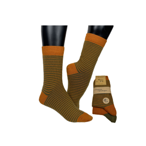 STRIBEDE - HL & T STRMPER - ORANGE/OLIVENGRN & ORANGE